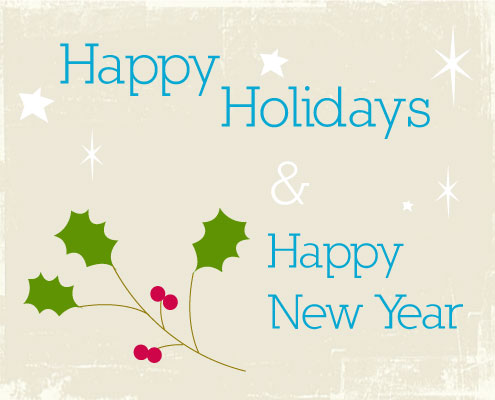 Children's Drawing Style Holiday Cards
